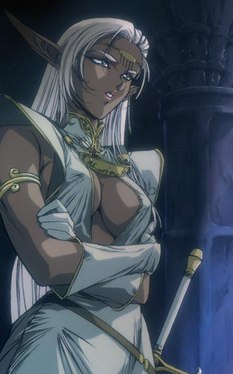 Pirotessa ピロテース, example of "dark elf," daaku erufu ダークエルフ.