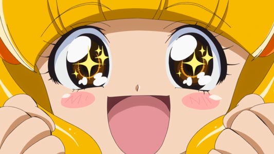 Kise Yayoi 黄瀬やよい, example of eye sparkles.