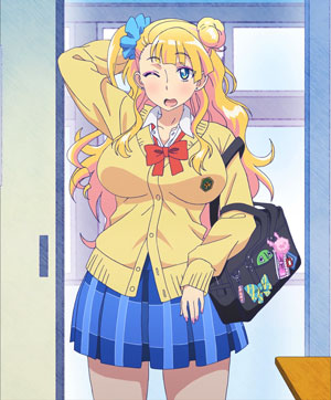 Gyaruko ギャル子, example of gyaru ギャル character.